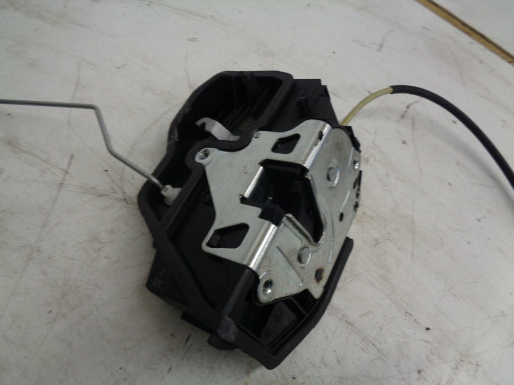 BMW 5 SERIES 2012 F10 NSR PASSENGER REAR LOCK MECHANISM WITH EXTERIOR HANDLE