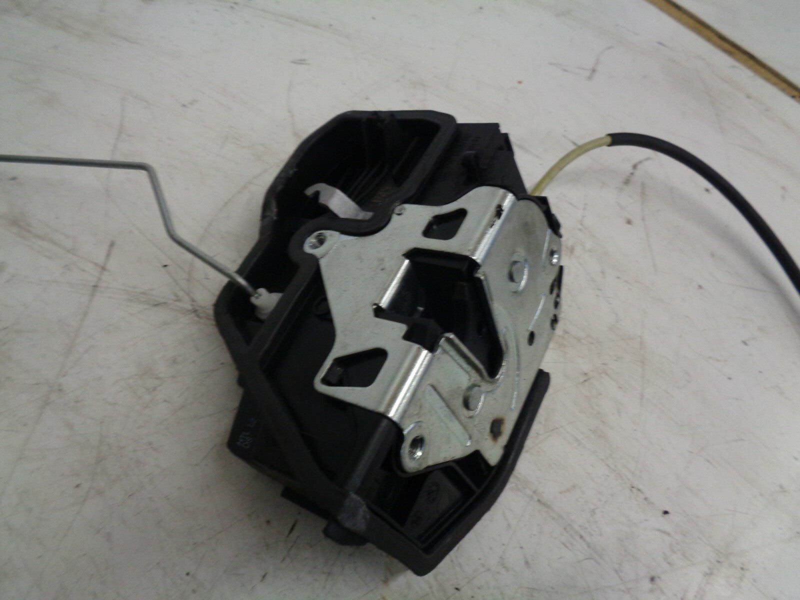 BMW 5 SERIES 2012 F10 NSR PASSENGER REAR LOCK MECHANISM WITH EXTERIOR HANDLE