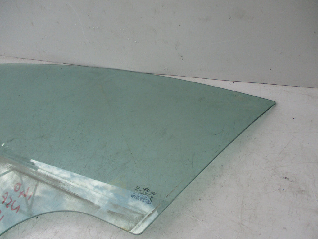 HYUNDAI I40 2015 NSF PASSENGER SIDE FRONT WINDOW GLASS