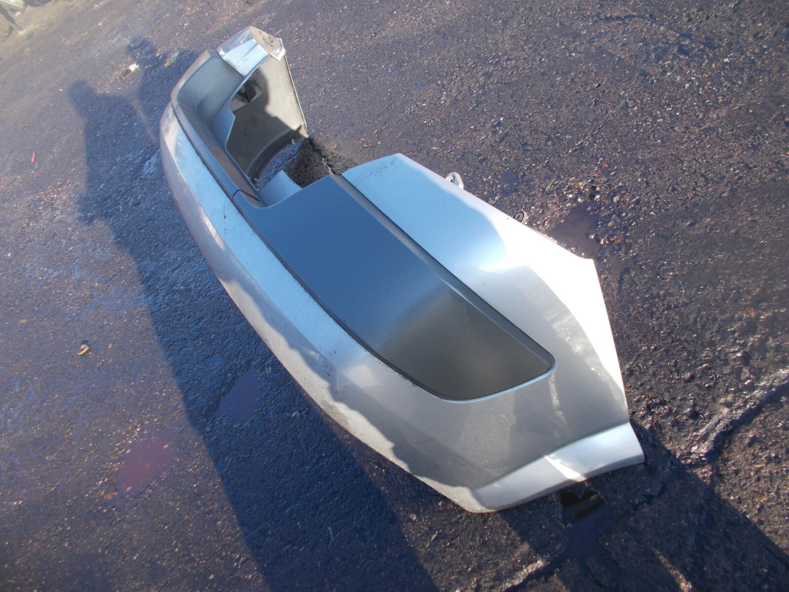 2002-2005 RENAULT MEGANE MK2 CC COMPLETE REAR BUMPER SILVER