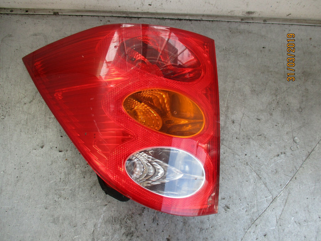 PEUGEOT 1007 2005 NSR PASSENGER SIDE REAR LIGHT TAIL LIGHT 9646776880