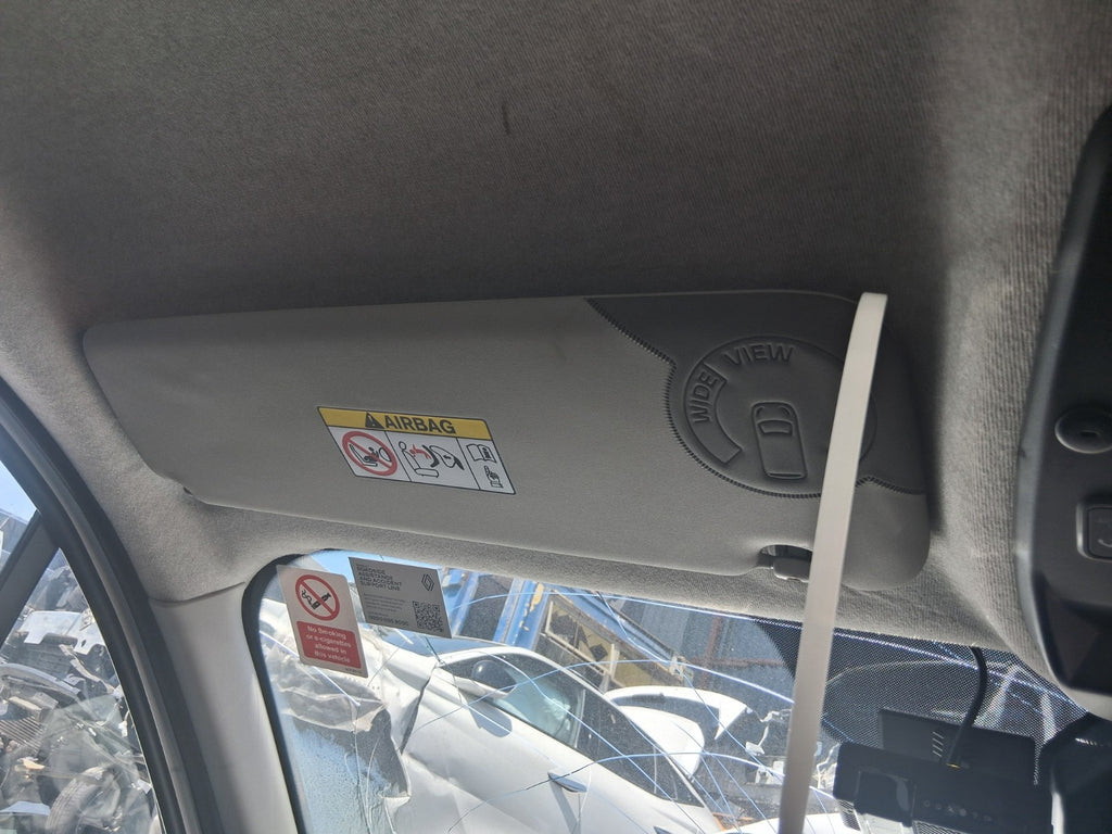 2025 RENAULT TRAFIC X82 MK3 NSF PASSENGER SIDE FRONT LEFT SUN VISOR SHADE