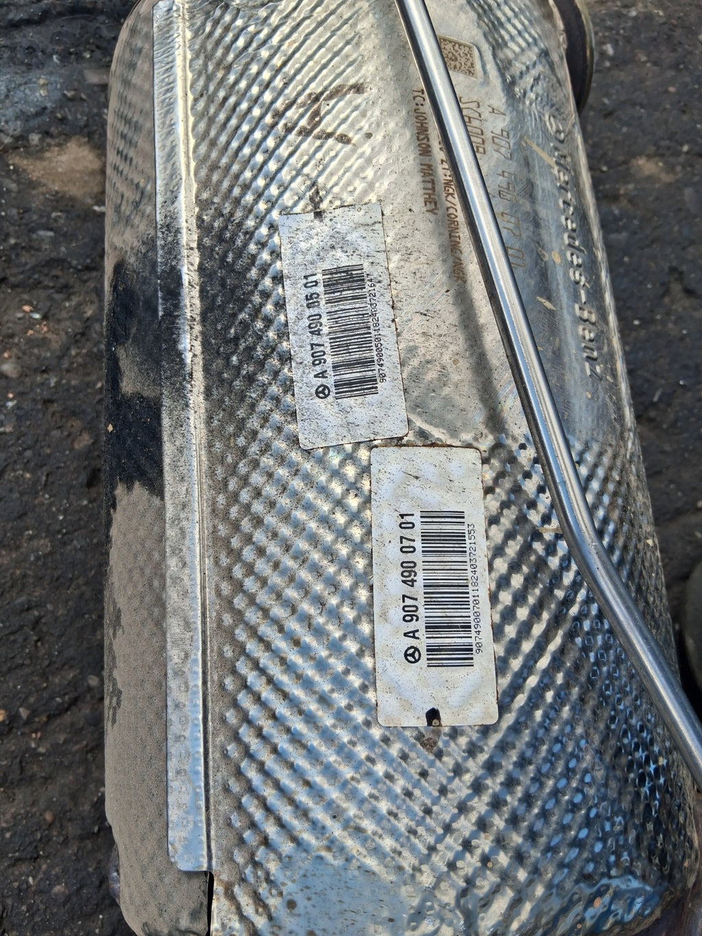 2024 MERCEDES SPRINTER W907 2.0 DIESEL DPF DIESEL PARTICULATE FILTER A9074900701