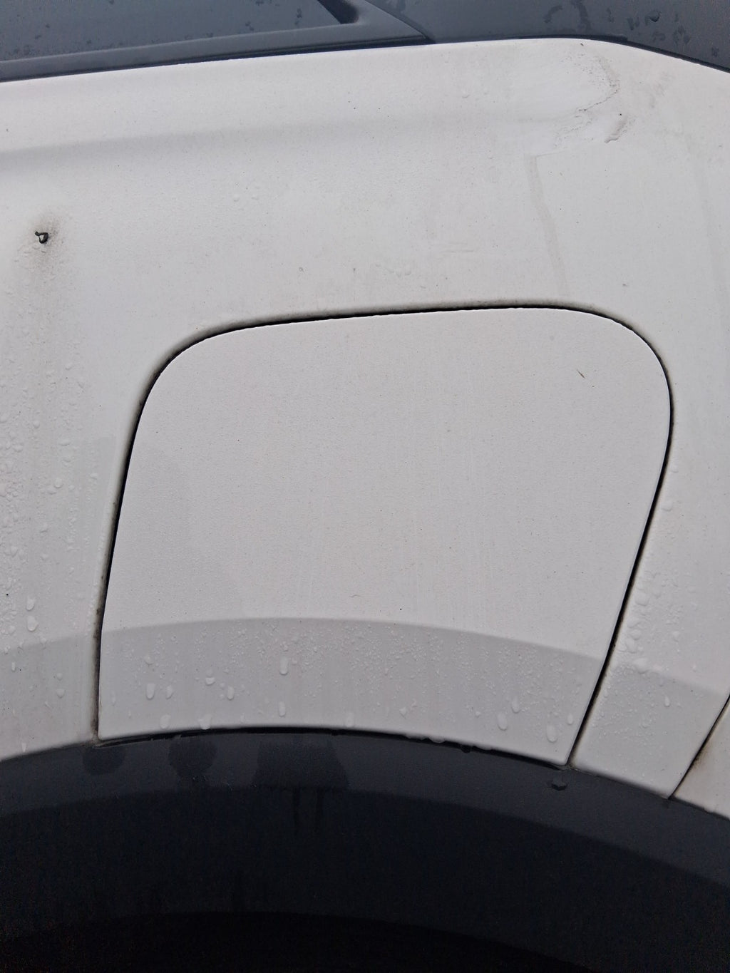 2024 VAUXHALL CROSSLAND X FUEL FLAP LID COVER WHITE