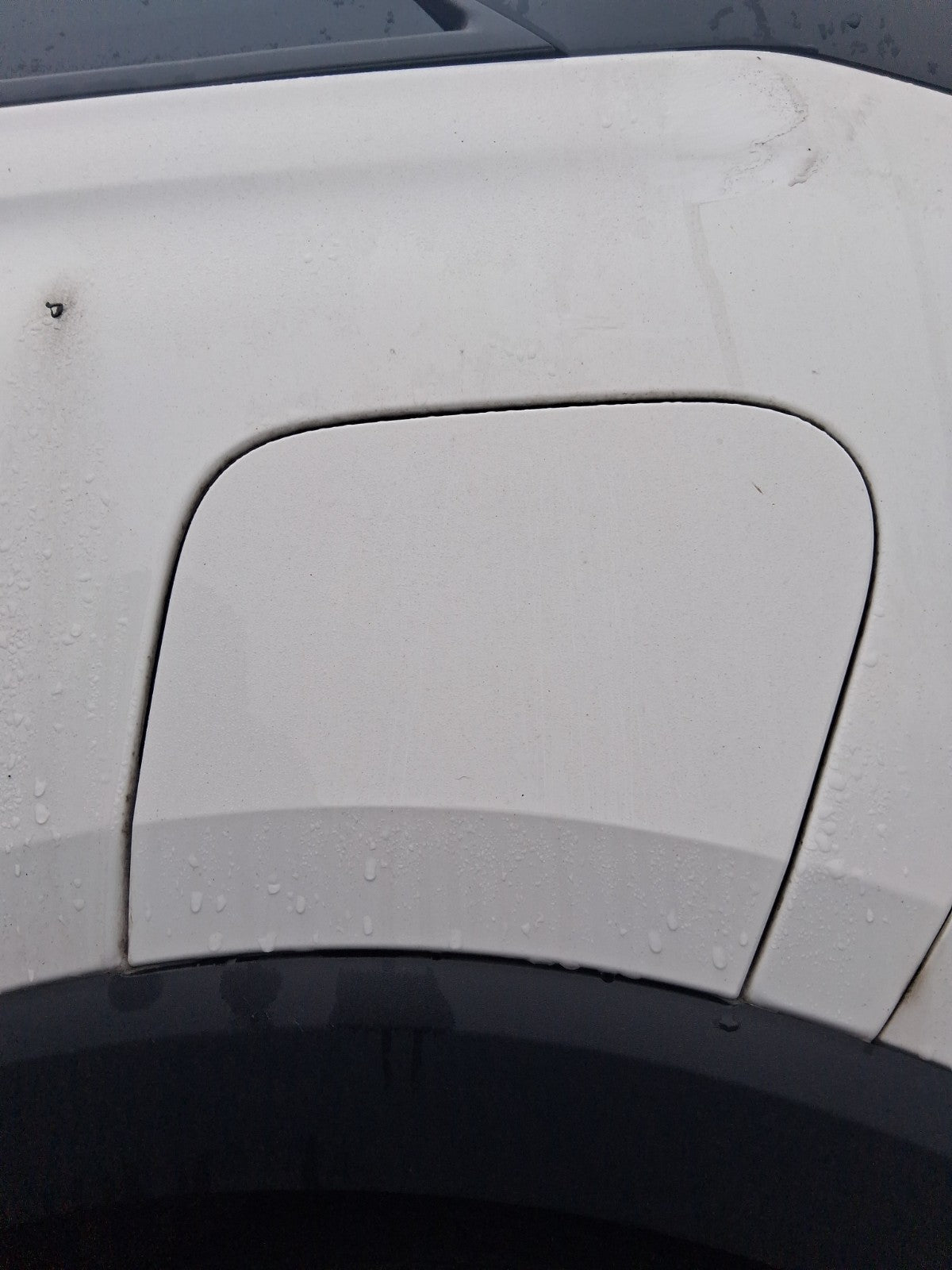 2024 VAUXHALL CROSSLAND X FUEL FLAP LID COVER WHITE