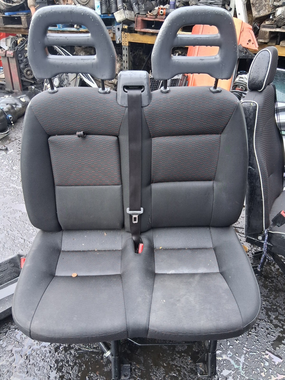 2021 PEUGEOT BOXER MK3 NS PASSENGER SIDE FRONT LEFT TWIN DOUBLE SEAT FABRIC