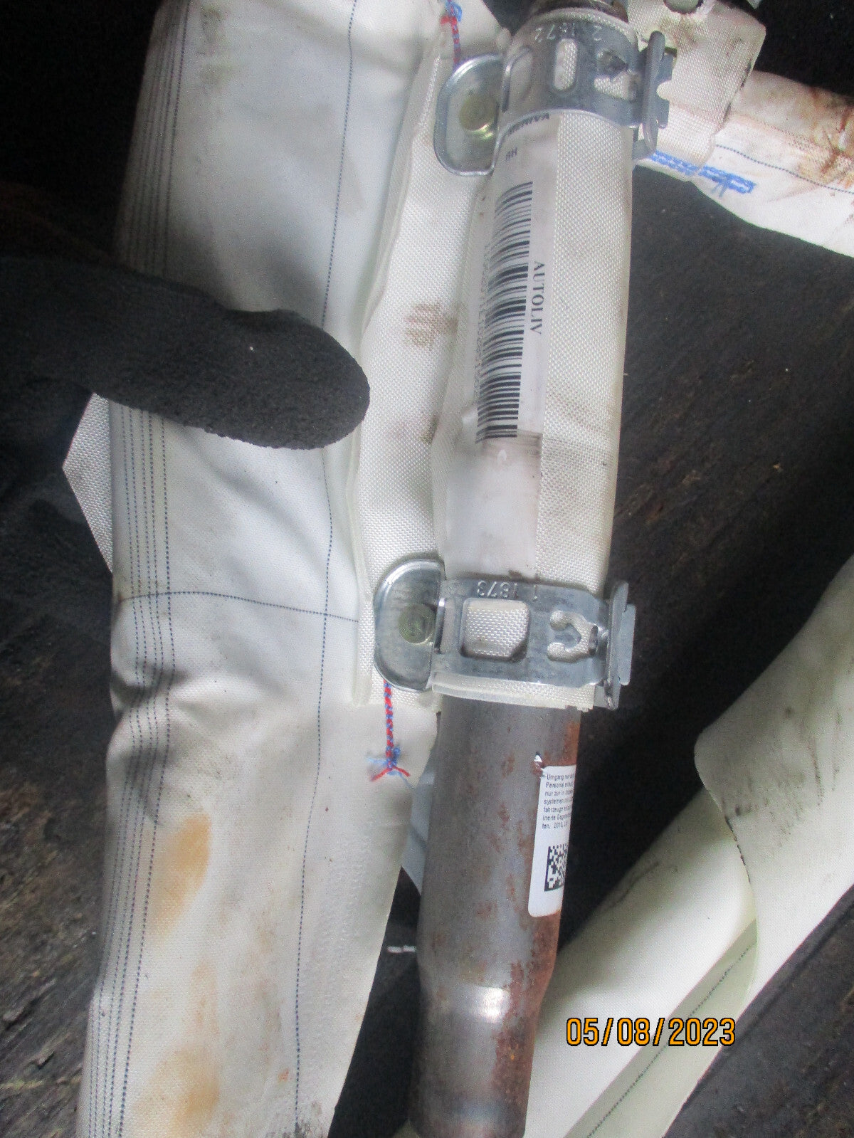 VAUXHALL MARIVA 2015 OS DRIVER SIDE CURTAIN SAFETY BAG EX20060139