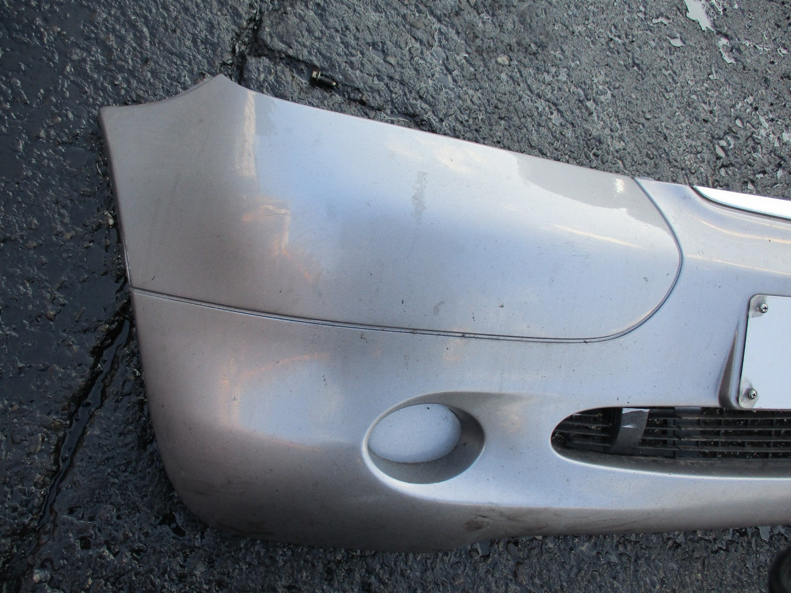 MERCEDES A CLASS W168 FRONT BUMPER COMPLETE MOON SILVER 706