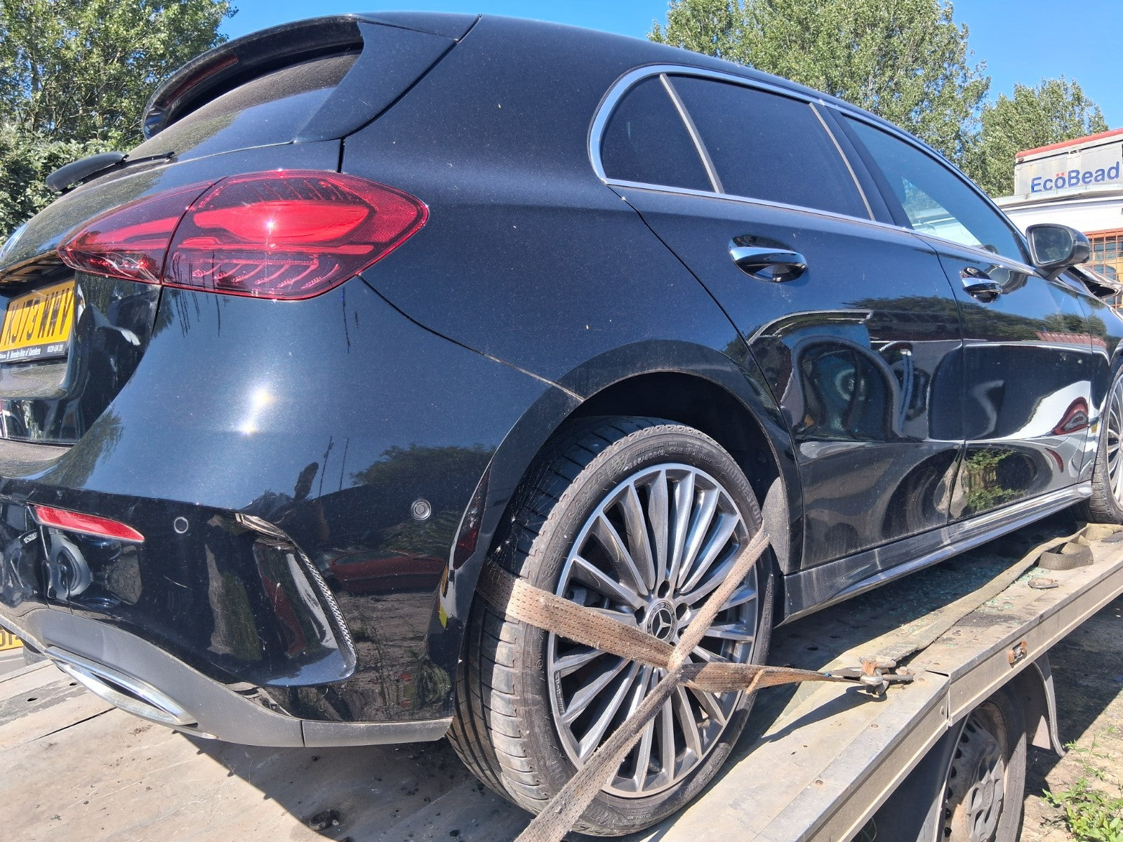 2023 MERCEDES A CLASS AMG LINE W177 HATCH OSR DRIVER SIDE REAR QUARTER PANEL