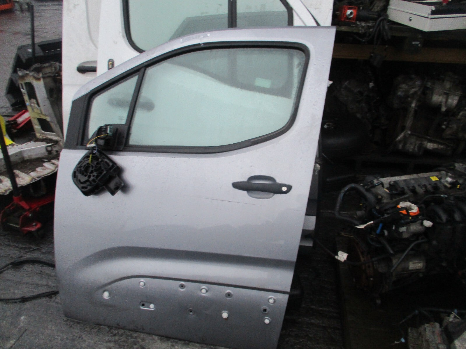 2019 CITROEN BERLINGO MK3 K9 NSF PASSENGER SIDE FRONT BARE DOOR GREY