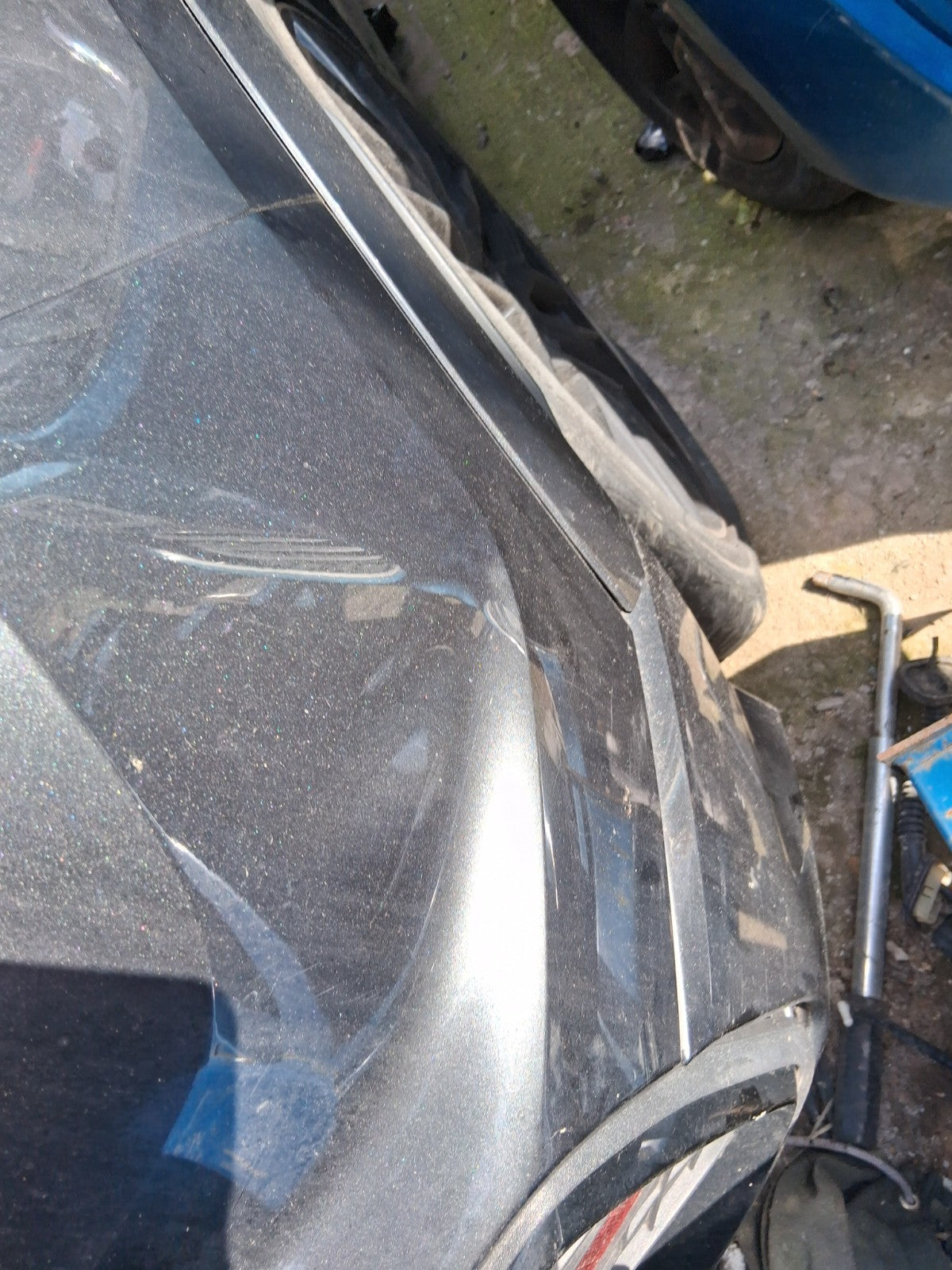 2021 AUDI Q2 MK1 FACELIFT COMPLETE REAR BUMPER WITH PDC SENSORS GREY