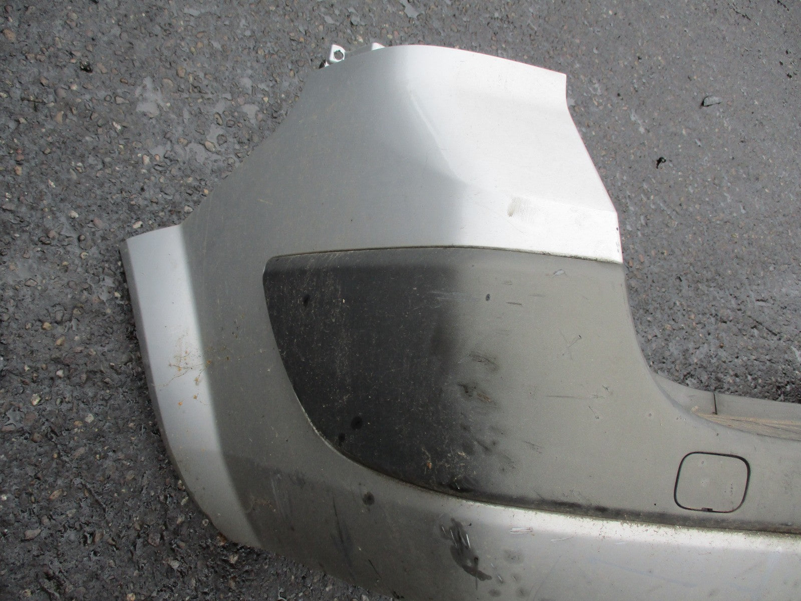 RENAULT MEGANE MK2 ESTATE REAR BUMPER SILVER