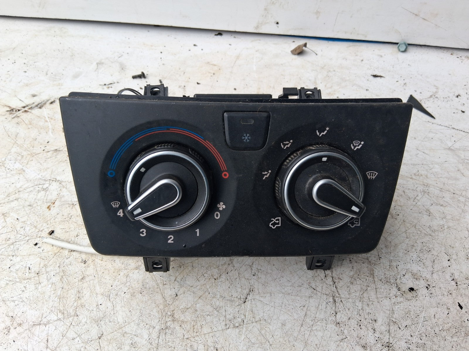 2016 PEUGEOT BOXER MK3 AC HEATER CLIMATE CONTROL SWITCH PANEL 168340200