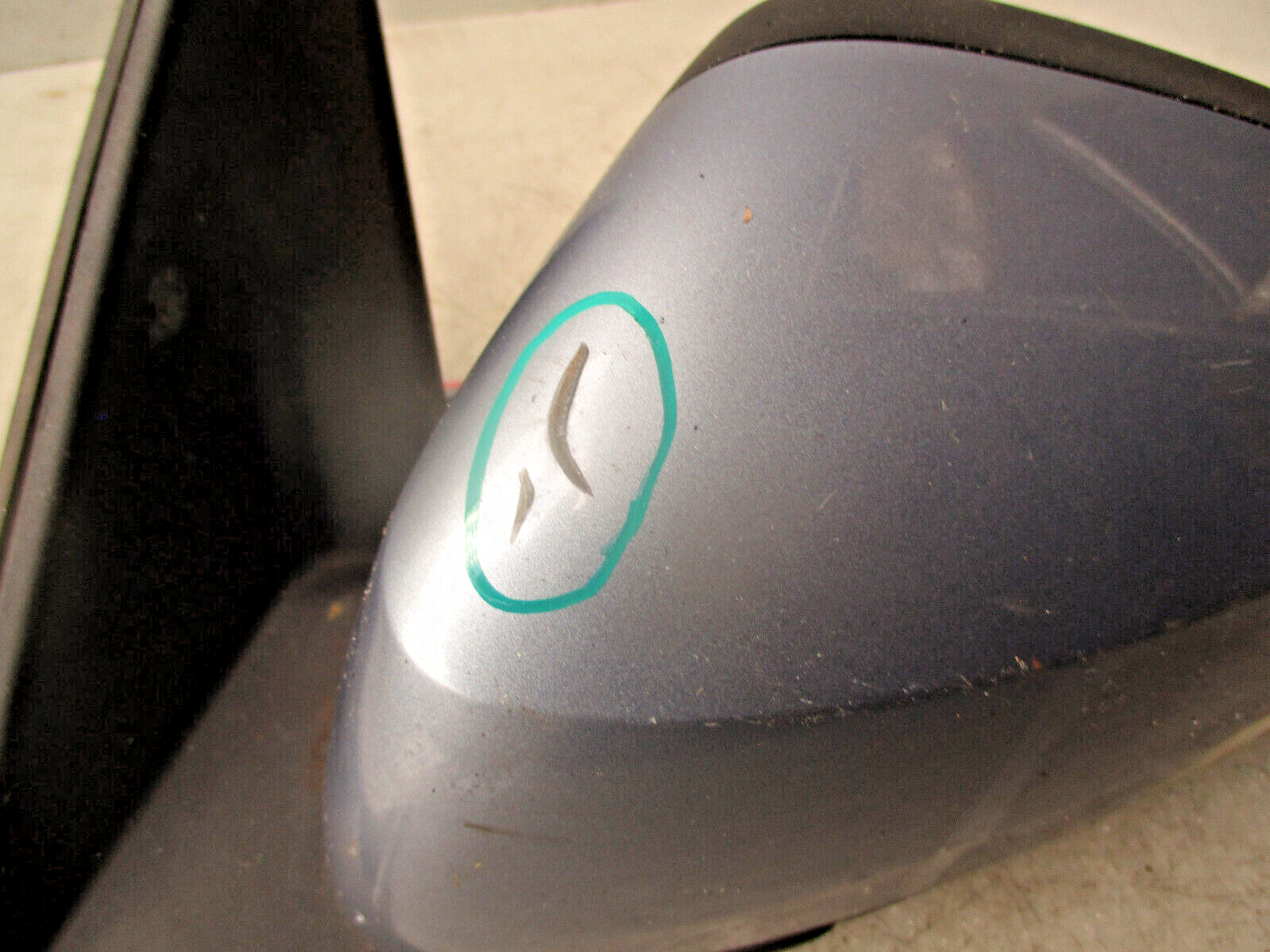 2010 JAGUAR XF X250 NSF PASSENGER SIDE FRONT LEFT WING MIRROR