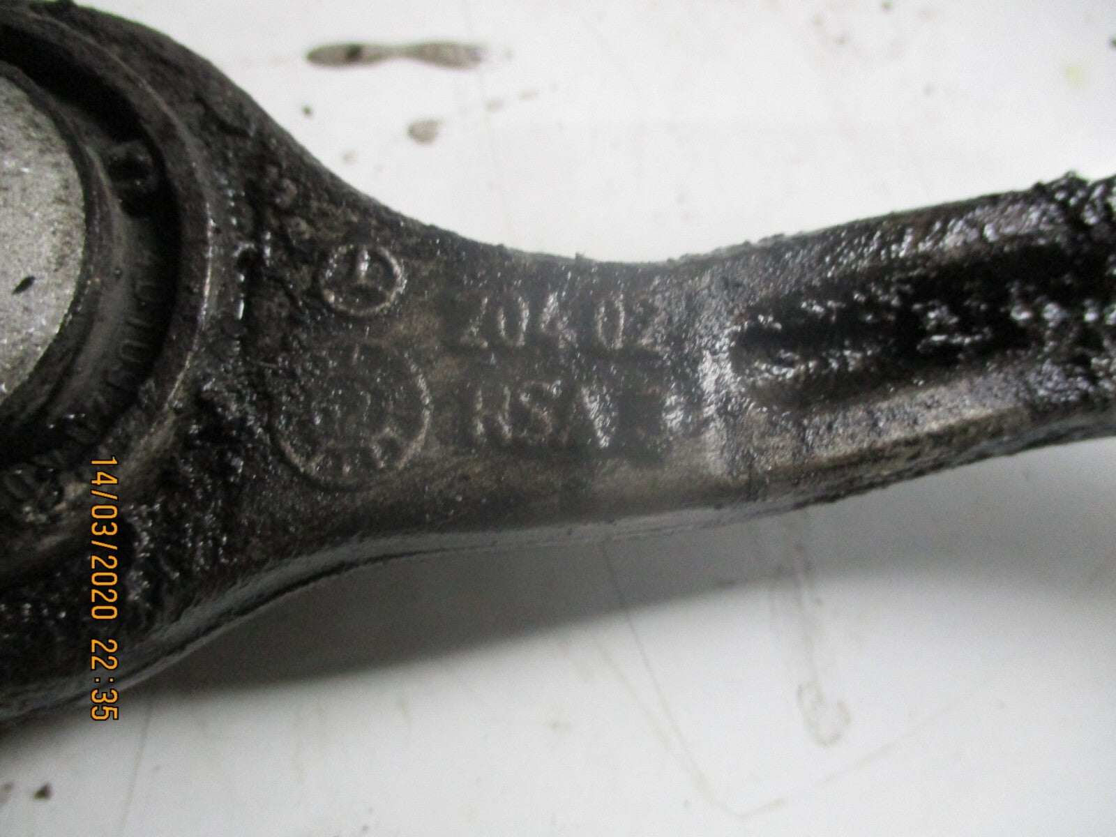 MERCEDES C CLASS W204 2012 C220 OSR DRIVER SIDE REAR WISHBONE CONTROL ARM