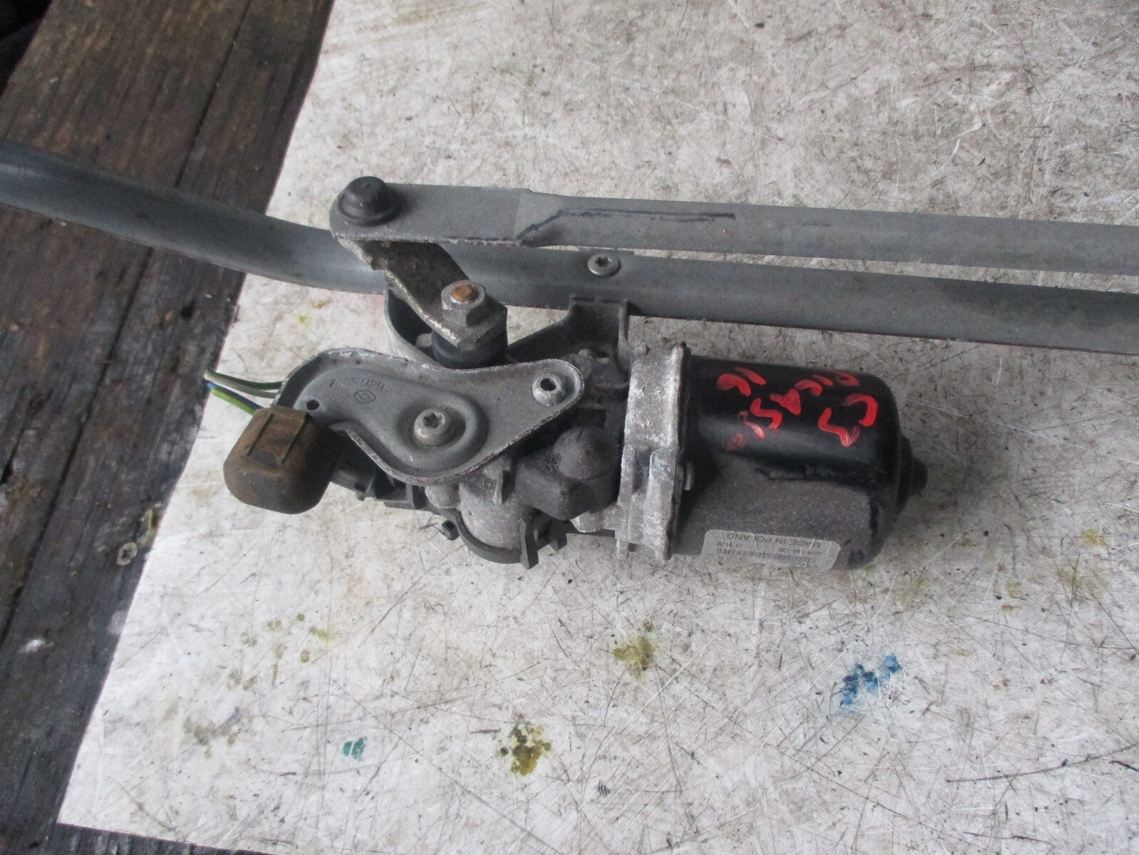 CITROEN C3 PICASSO 2016 FRONT WIPER MOTOR & LINKAGE 9675710780