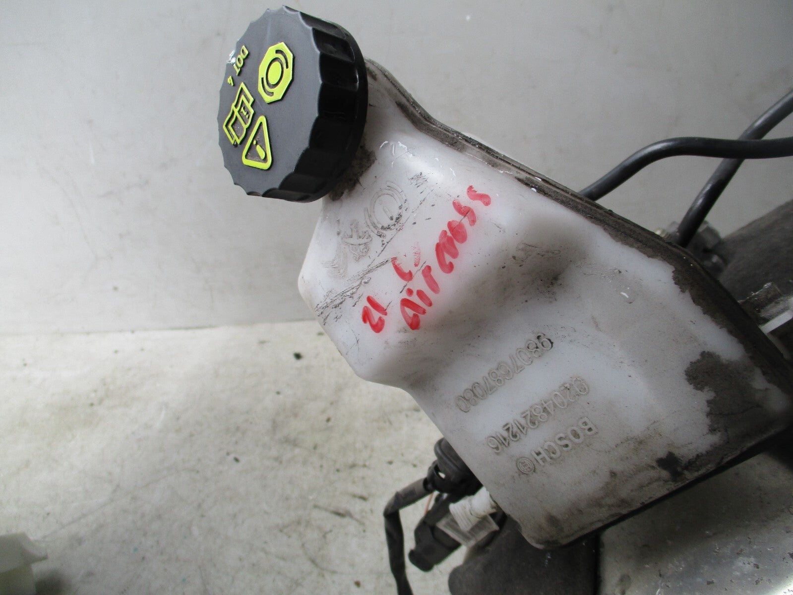 2021 VAUXHALL CROSSLAND PETROL BRAKE SERVO & MASTER CYLINDER 0204821216