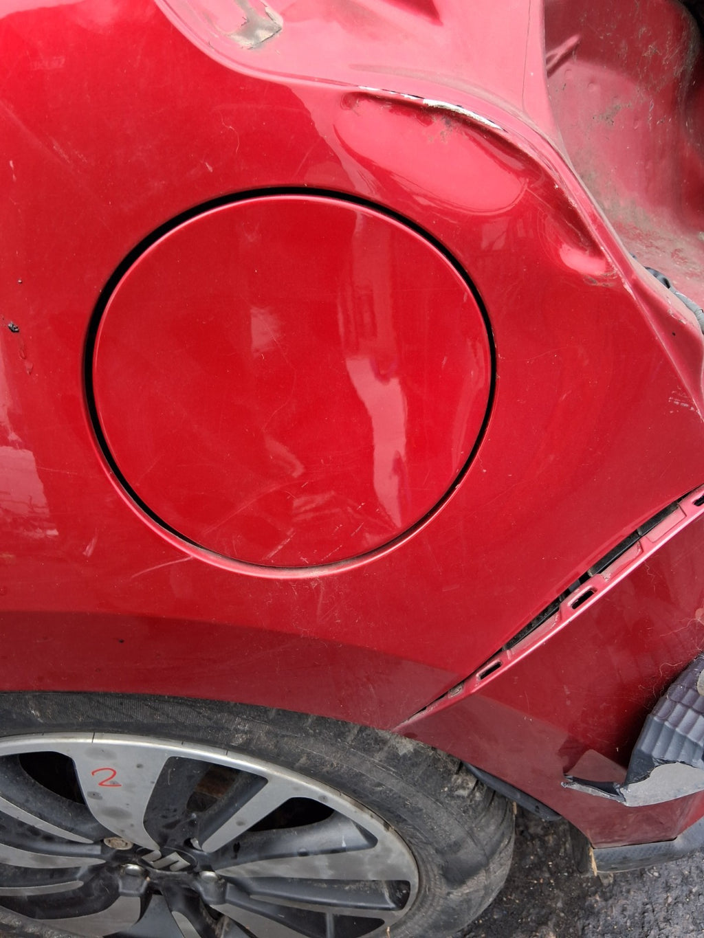 2019 SUZUKI SWIFT MK4 FUEL FLAP LID COVER BURNING RED ZWP
