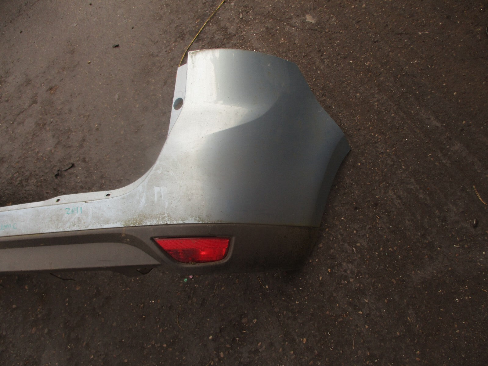 2011 RENAULT SCENIC MK3 COMPLETE REAR BUMPER TERPA BLUE