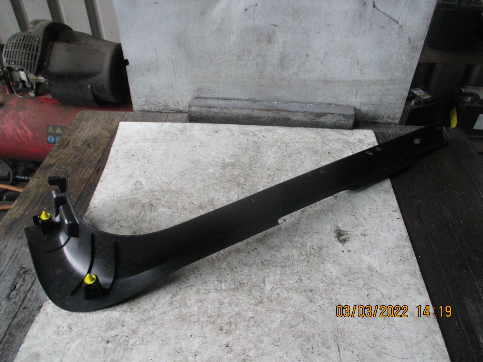 FORD FIESTA 2019 MK8 NS PASSENGER SIDE LEFT SILL TRIM COVER H1BB-B13209-ABW