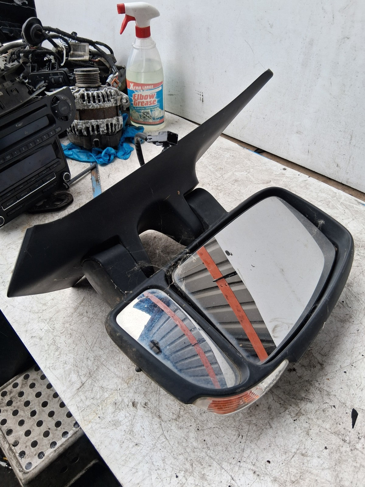 2024 RENAULT MASTER MK3 OSF DRIVER SIDE FRONT WING MIRROR BLACK