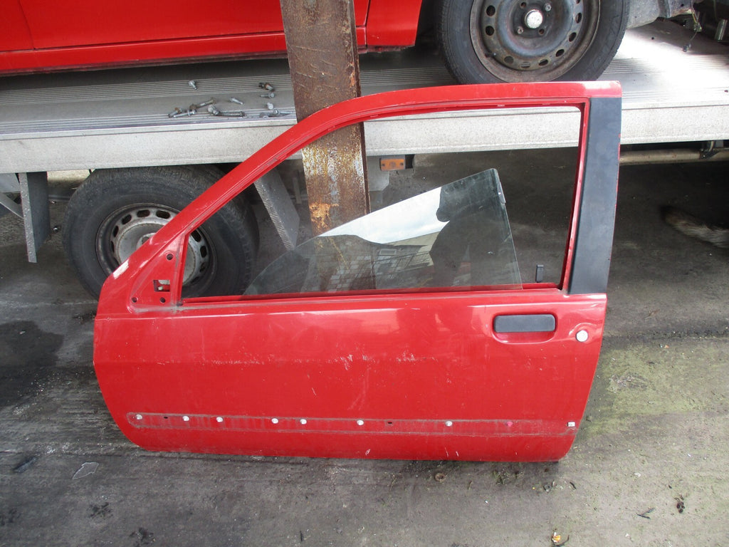 VAUXHALL ASTRA F NSF PASSENGER SIDE FRONT DOOR RED