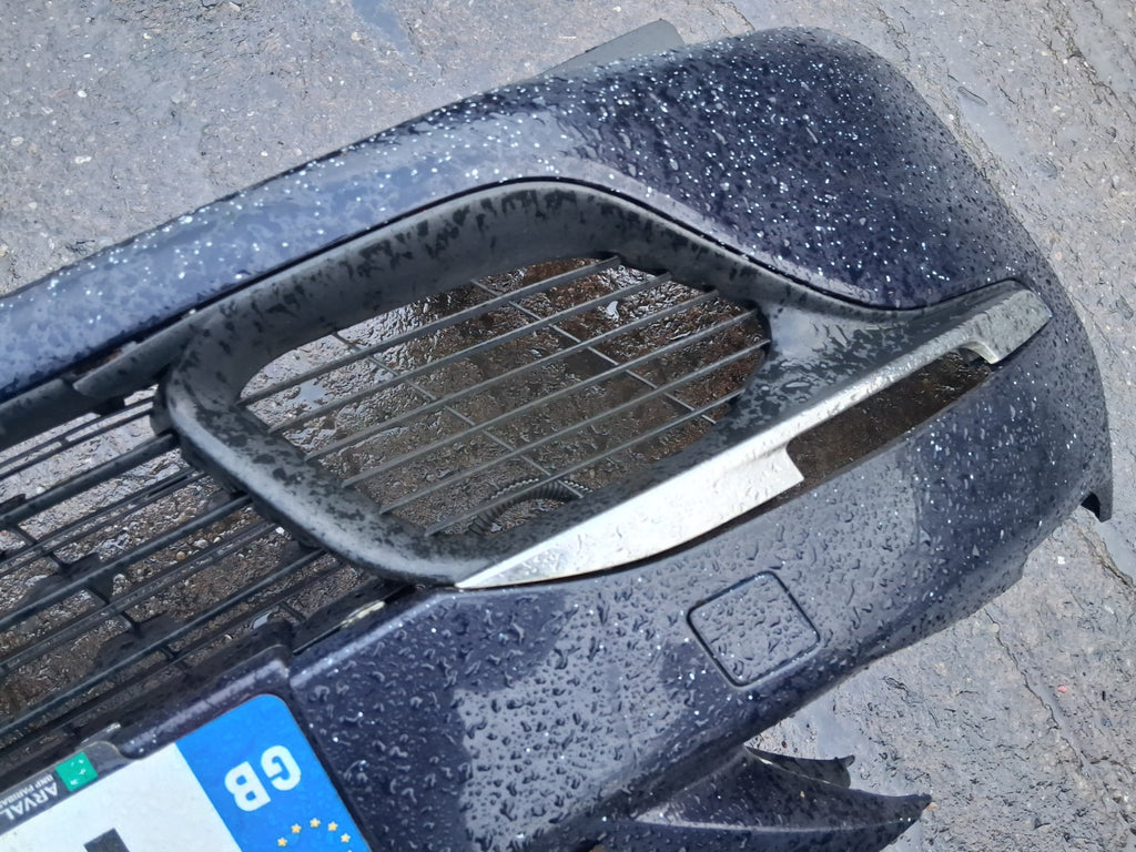 2017 PEUGEOT 308 MK2 COMPLETE FRONT BUMPER WITH GRILL GRILLE BLUE