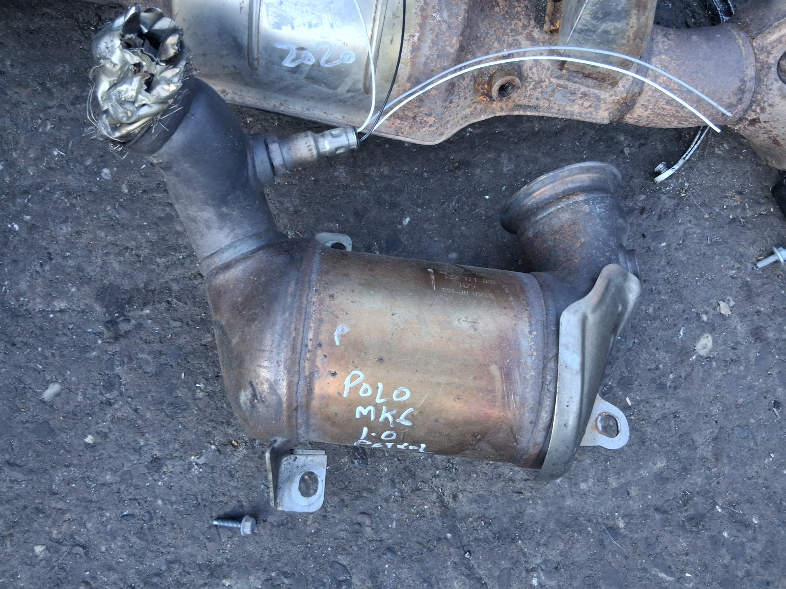 2019 VW VOLKSWAGEN POLO MK6 1.0 PETROL DPF CATALYTIC CONVERTER 2Q0131723