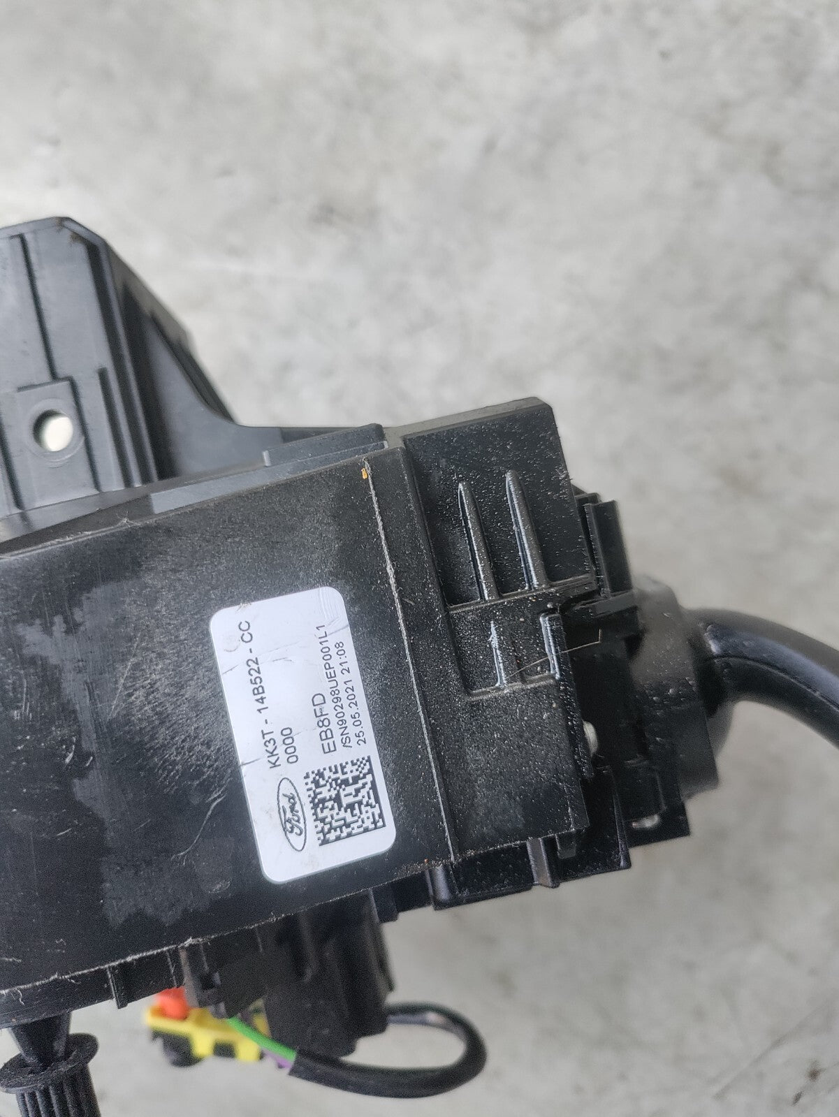 2021 FORD TRANSIT MK8 WIPER INDICATOR STALK SWITCH SQUIB KK3T3F944AB