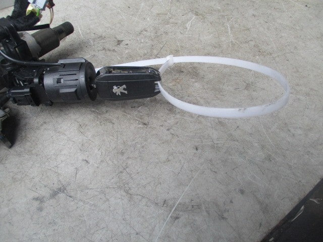2019 PEUGEOT PARTNER STEERING COLUMN WITH KEY 9820460577