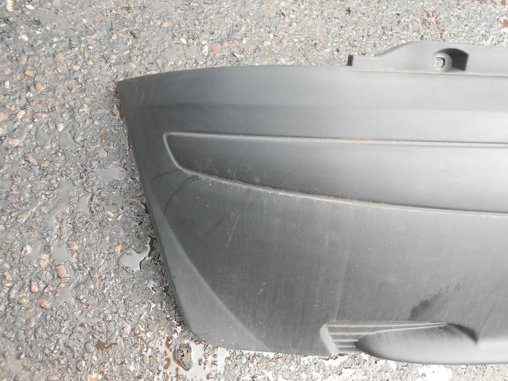 FIAT PUNTO 188 MK2 2002 COMPLETE REAR BUMPER BLACK PLASTIC