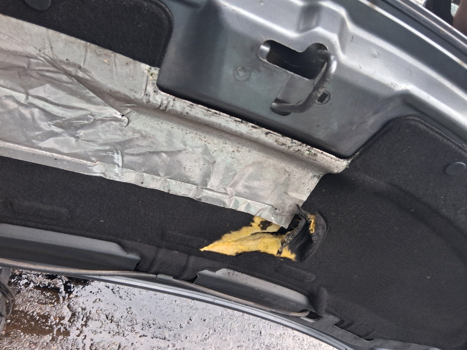 2009 PEUGEOT 207 FRONT BONNET HOOD PANEL GREY