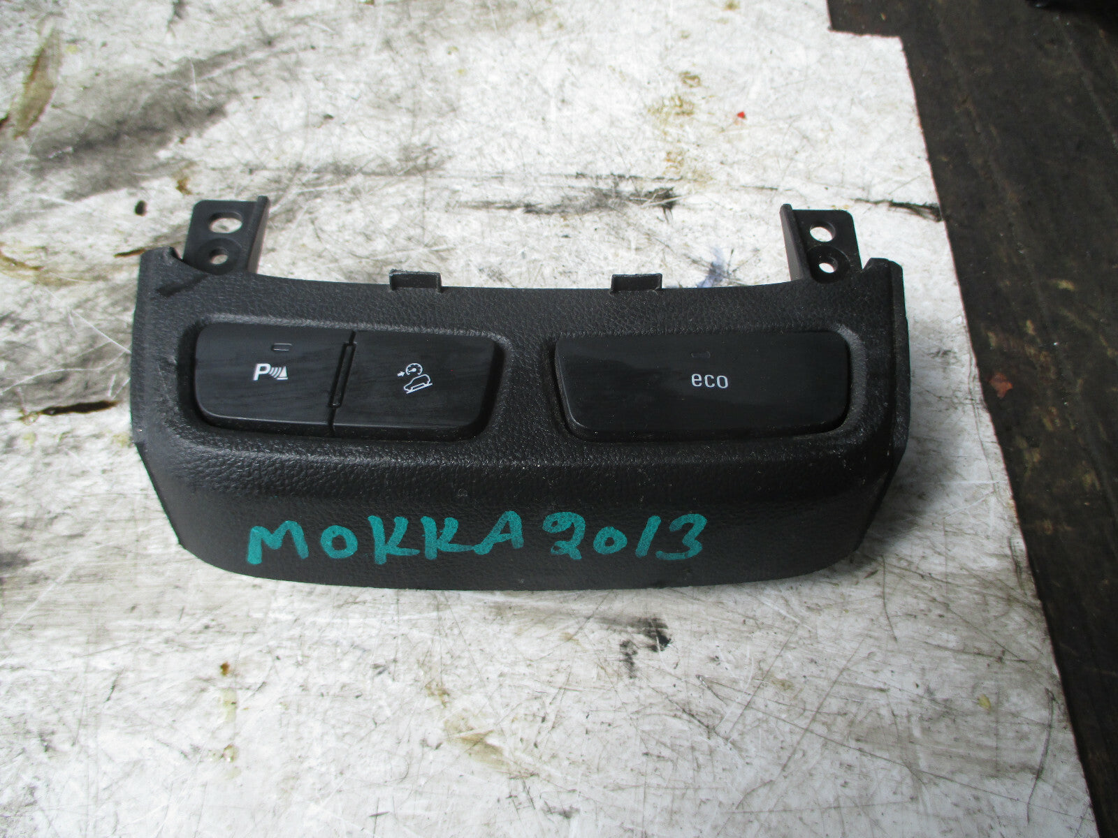 VAUXHALL MOKKA MK1 2016 PARKING ASSIST AID ECO STOP DOWNHILL SWITCH BUTTON