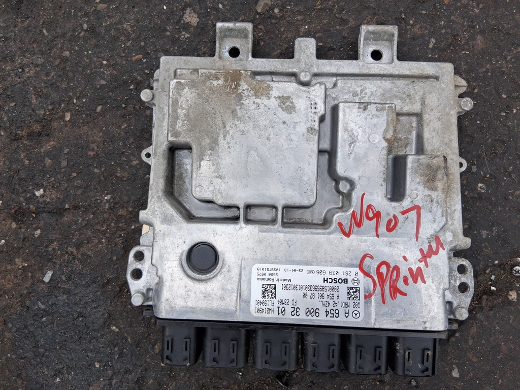 2023 MERCEDES BENZ SPRINTER W907 ECU ENGINE CONTROL UNIT A6549003201