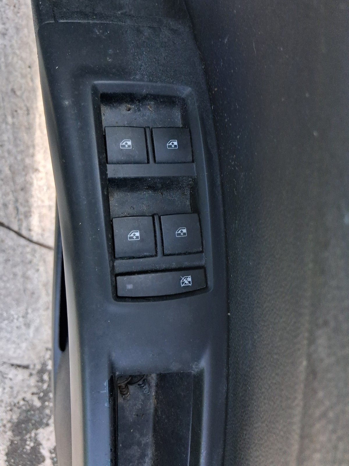 2016 VAUXHALL MERIVA B MK2 OSF DRIVER SIDE FRONT RIGHT WINDOW CONTROL SWITCH