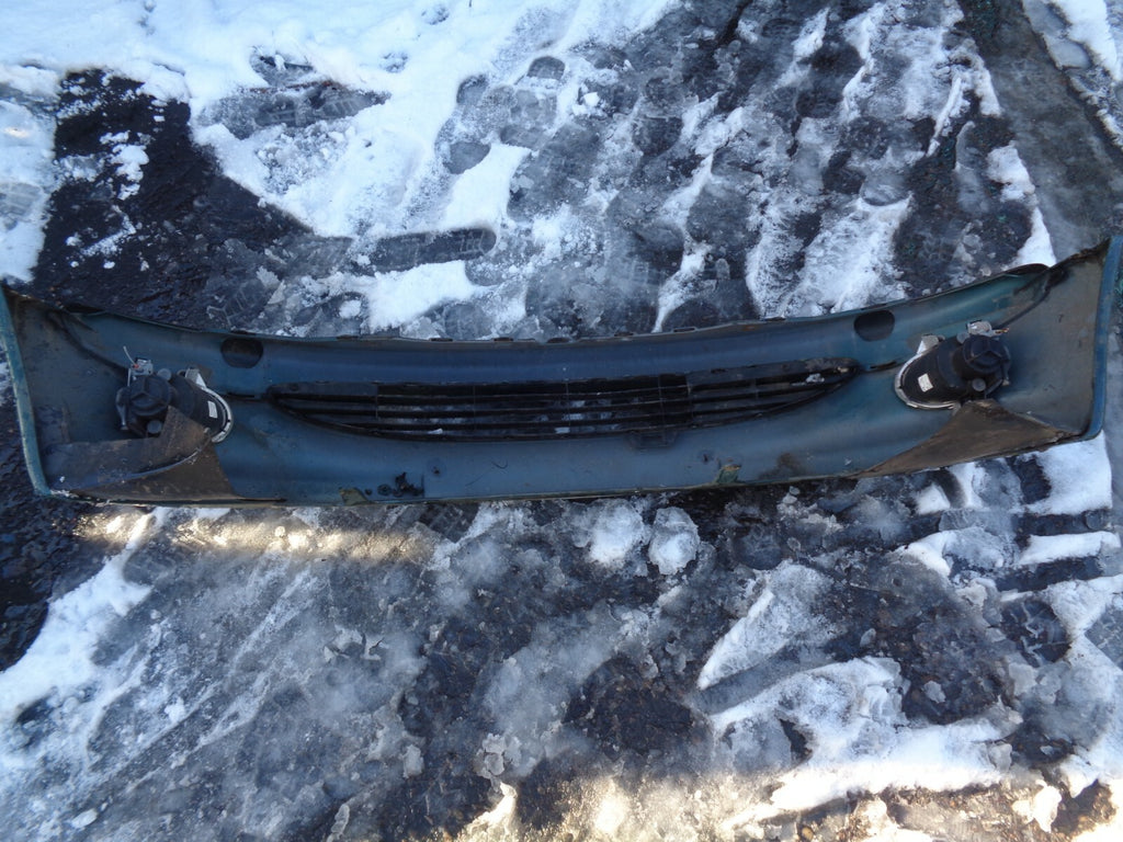 PEUGEOT 206 2001 COMPLETE FRONT BUMPER IN GREEN