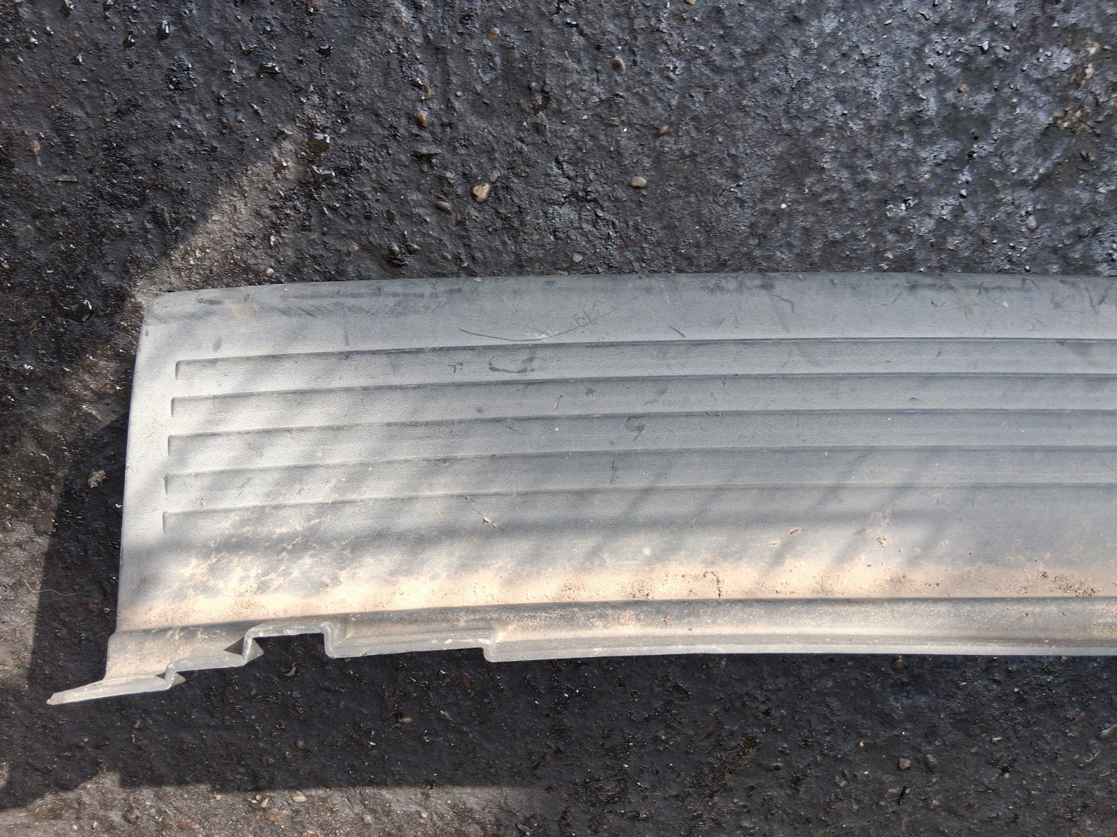 2010 FIAT DOBLO MK1 REAR BUMPER BLACK