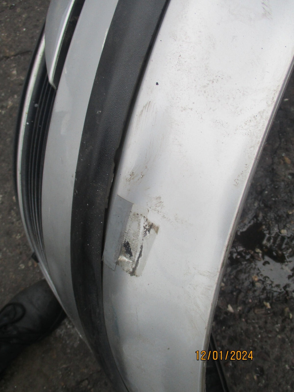 SEAT LEON MK1 2002 FRONT COMPLETE BUMPER SILVER