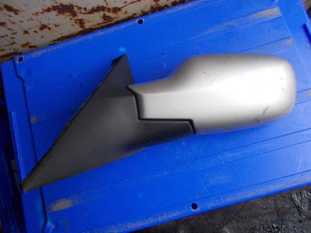 2003 RENAULT MEGANE SCENIC OS DRIVERS SIDE ELEC WING MIRROR E90111261127 SILVER