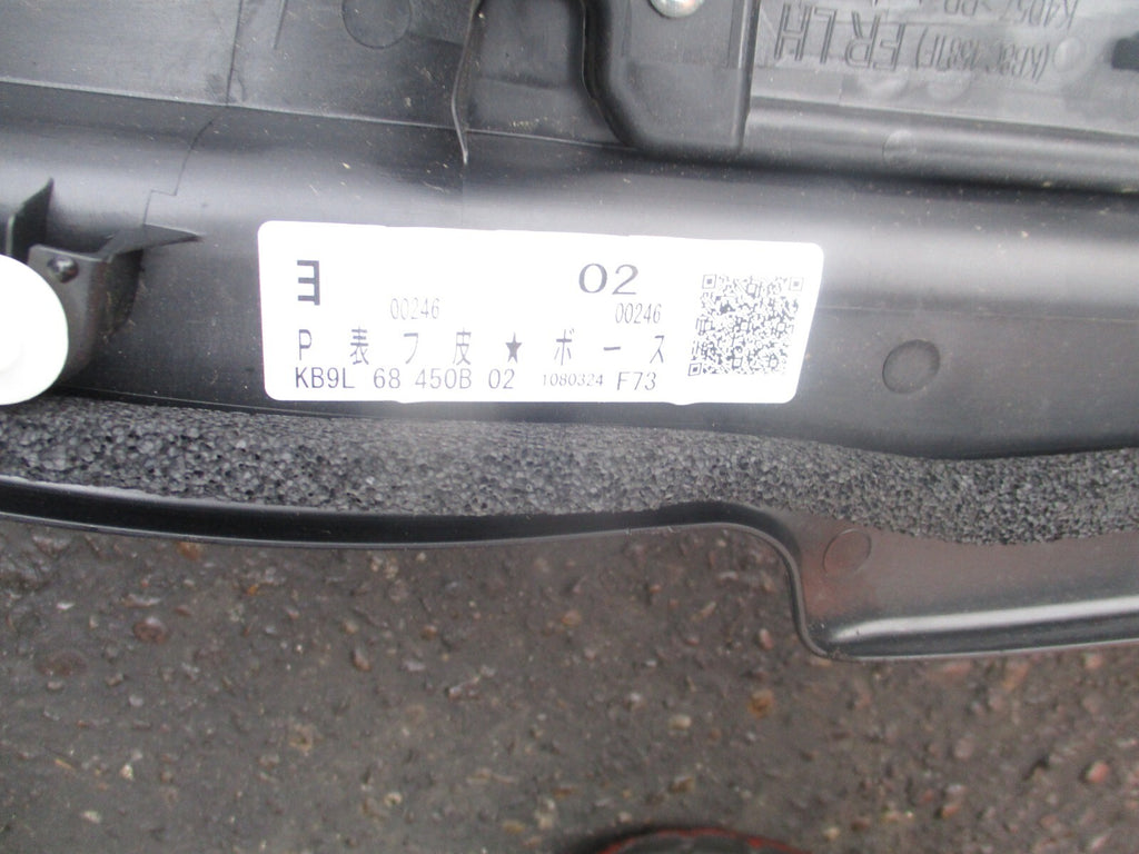 MAZDA CX5 MK2 2021 NSF PASSENGER SIDE FRONT DOOR CARD PANEL