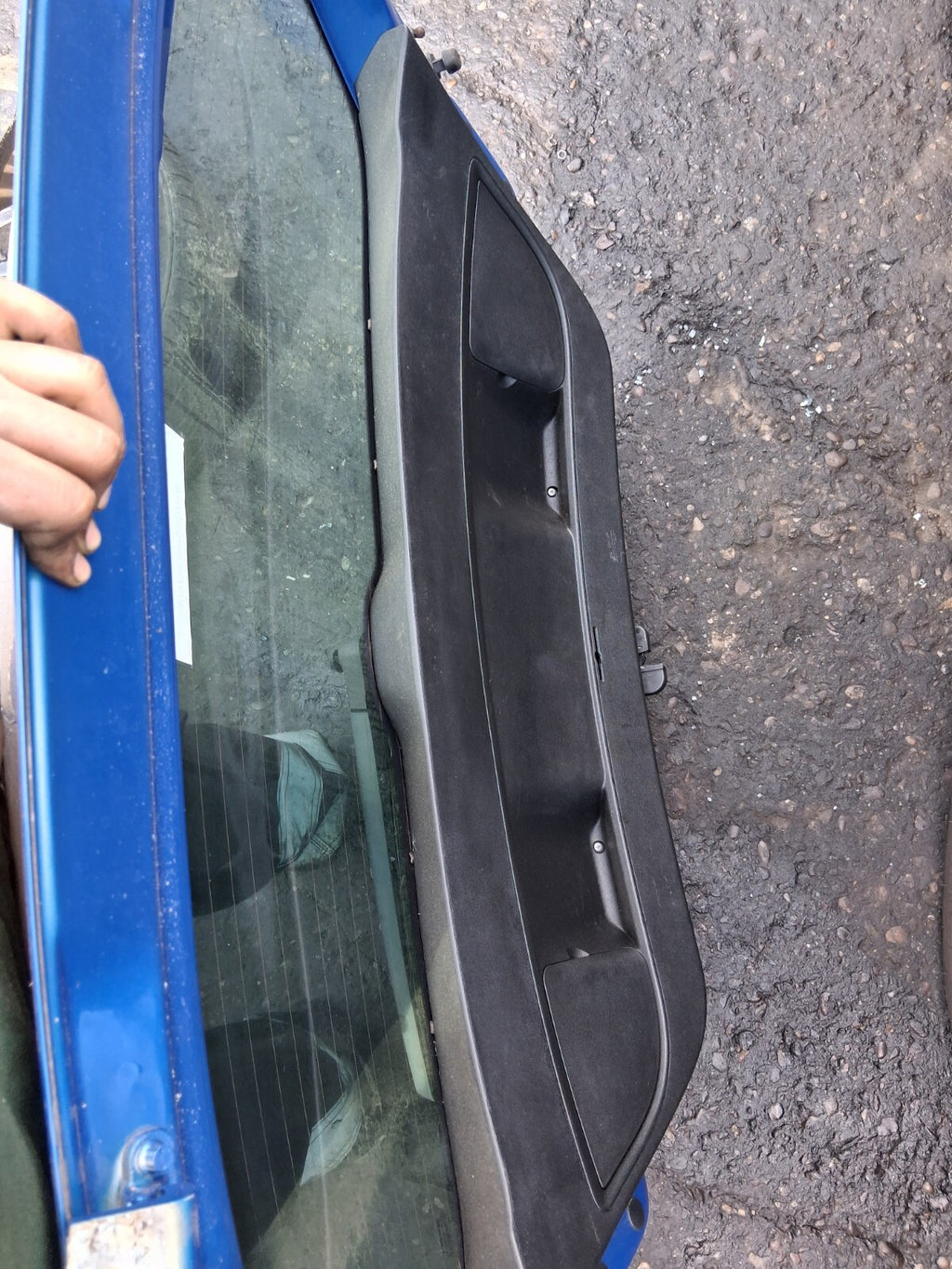 2008 SEAT LEON CUPRA MK2 REAR HATCHBACK BOOTLID TAILGATE COMPLETE BLUE LZ5F