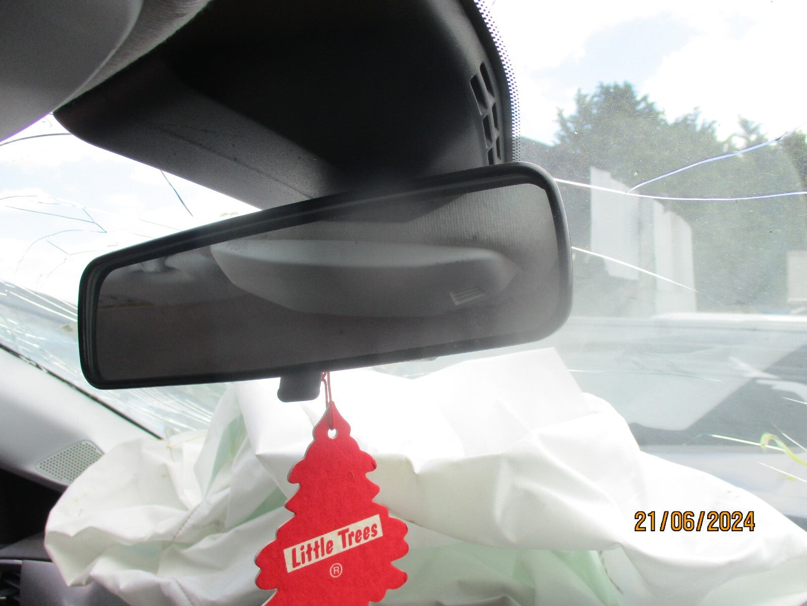 VAUXHALL MOKKA B MK2 2022 FRONT INTERIOR REAR VIEW MIRROR