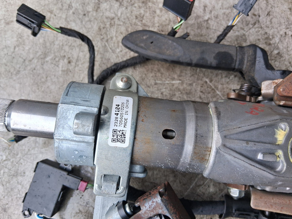 2017 ZAFIRA C TOURER STEERING COLOUMN WITH IGNITION BARREL & KEY 23284104