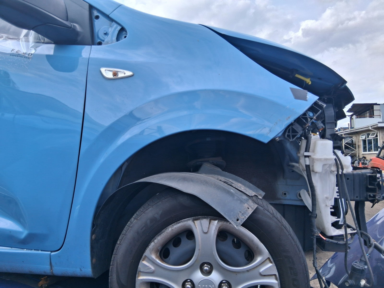 2019 KIA PICANTO MK3 OSF DRIVER SIDE FRONT WING PANEL BLUE