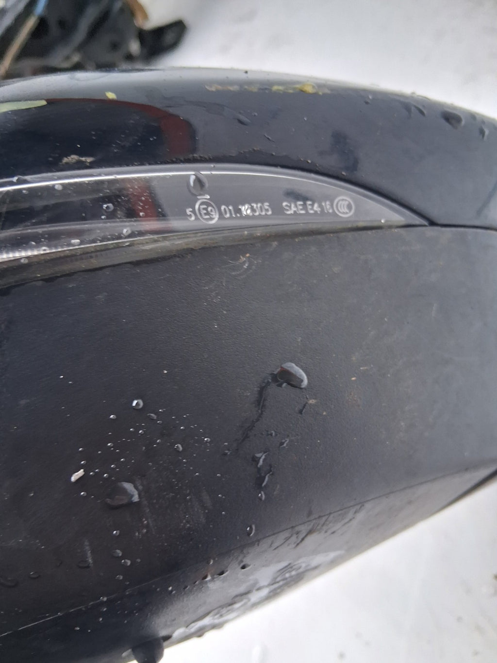 2022 ALFA ROMEO STELVIO 949 OSF DRIVER SIDE POWER FOLD WING MIRROR A078311