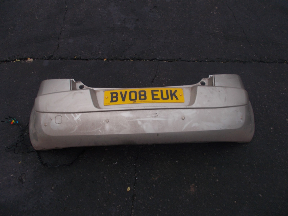 RENAULT MEGANE MK2 COMPLETE REAR BUMPER GOLD