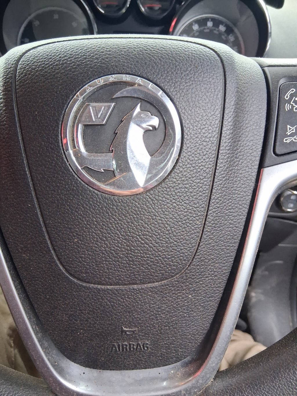 2014 VAUXHALL ZAFIRA TOURER C MK3 STEERING WHEEL SRS AIRBAG