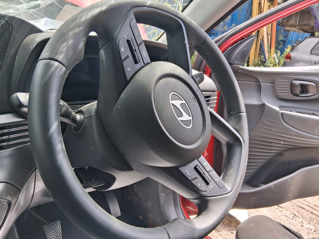 2026 HYUNDAI I20 MK3 MULTIFUNCTION LEATHER STEERING WHEEL