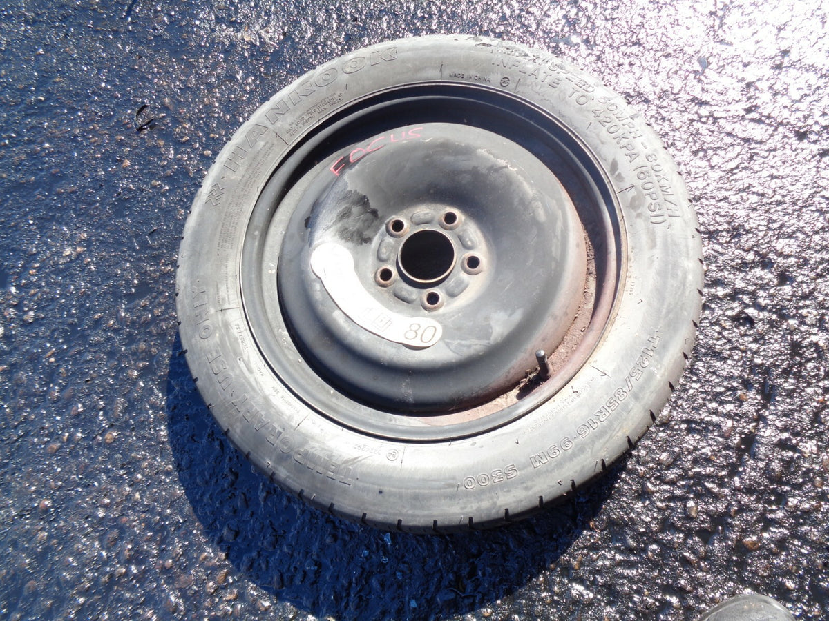 FORD FOCUS C MAX MONDEO 5 STUD SPARE WHEEL T125/85R16