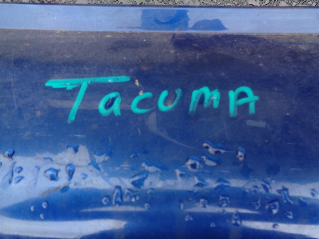CHEVROLET TACUMA 2006 REAR BUMPER COMPLETE BLUE